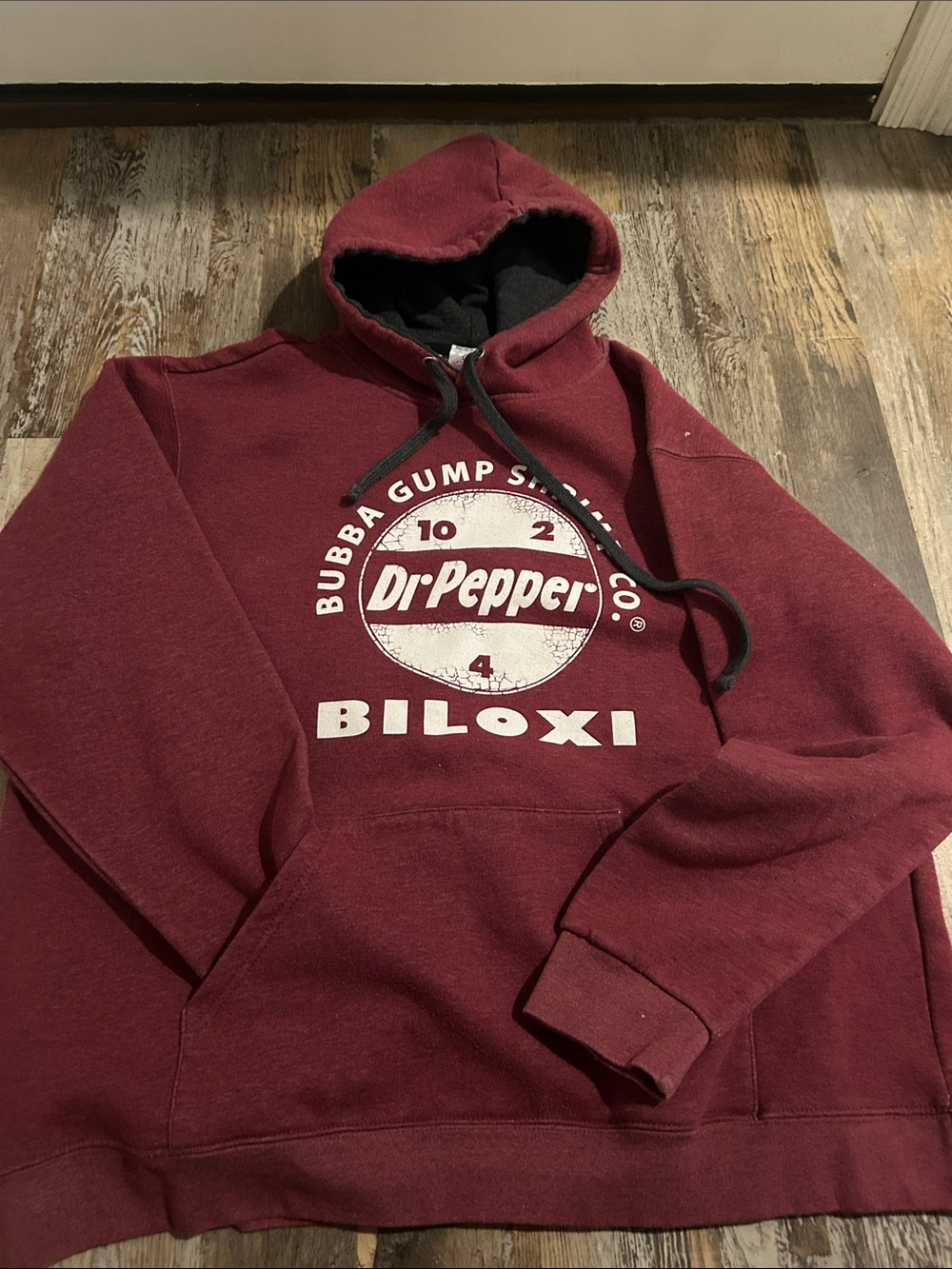 Dr Pepper Maroon Biloxi Hoodie - Men’s Pullover Hoodie